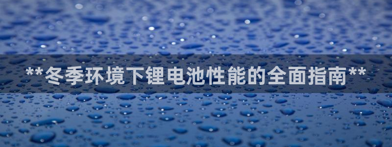 agz6尊龙凯时集团：**冬季环境下锂电